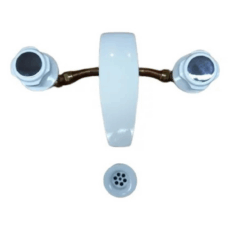 Griferia Baño Lavatorio Piazza Acuarela 10860 - Blanco