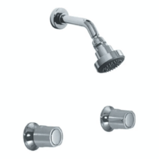 Griferia Hidromet Spray Ducha Embutir 1025 Cromo - Cromo - Cromado