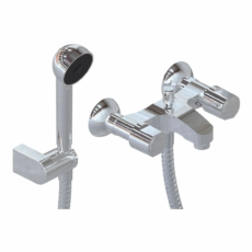 Griferia Hidromet Spray Ducha Exterior Transfer 1026 Cromo - Cromo - Cromado