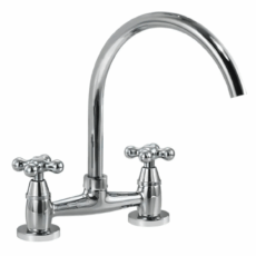 Grifo de cocina doble comando Hidromet Baby 1060