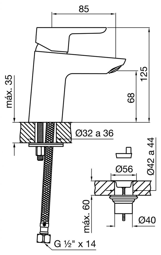 GRIFERIA FV CROMADA