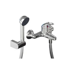 griferia Hidromet en oferta ducha con transferencia y duchador monocomando